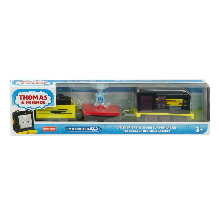 Моторизиран локомотив Thomas & Friends - Diesel, с 2 вагона