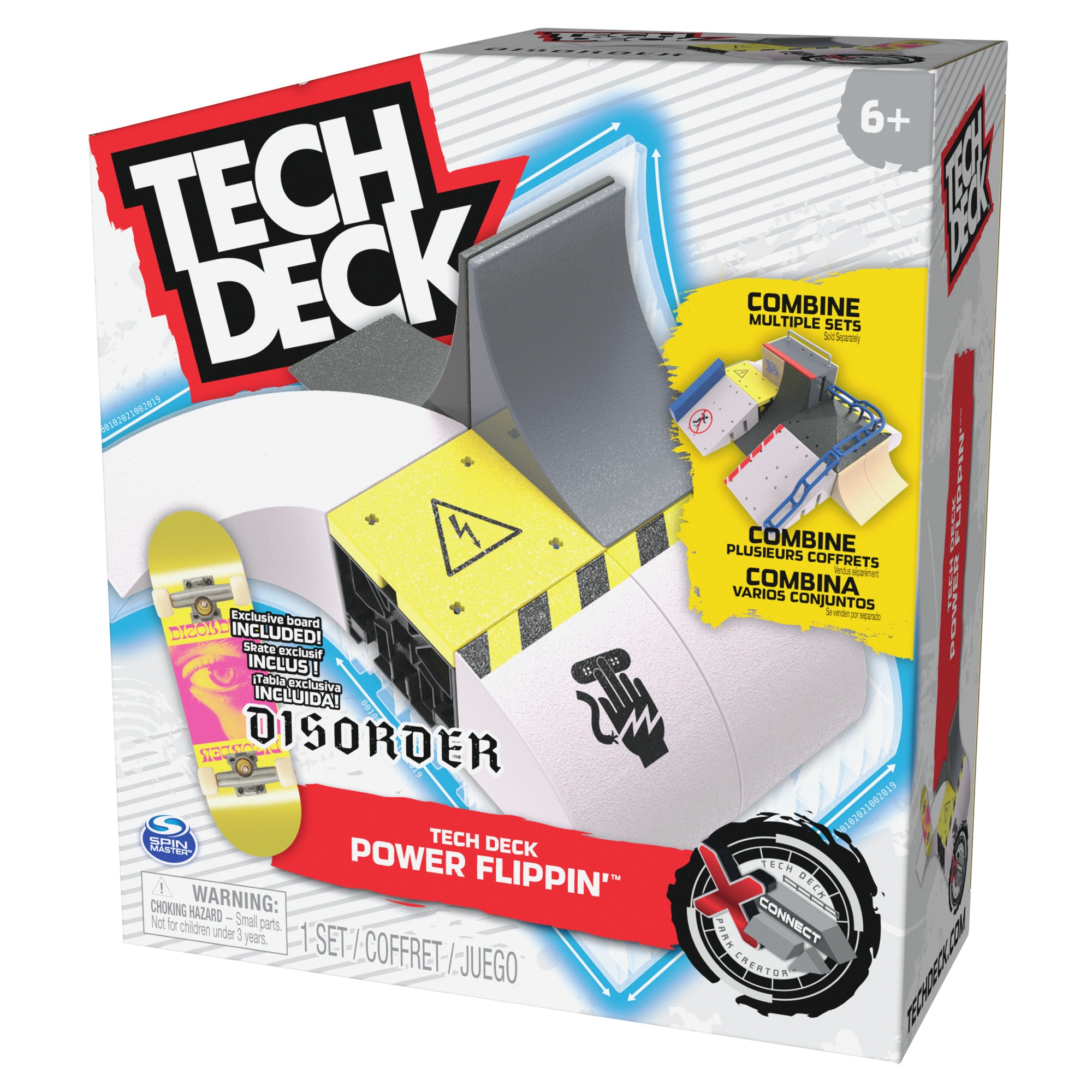 Set Tech Deck Power Flippin' si fingerboard Disorder eMAG.ro