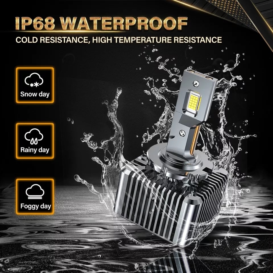 Комплект от 2 крушки за преобразуване D1S, HID към LED D-SERIES, Plug ...