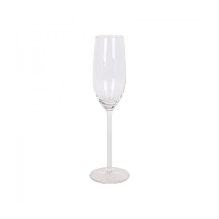 Комплект 6 чаши за шампанско, Grandeur, 210 ml