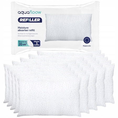 Set 25 rezerve absorbant umiditate, AquaFloow, 25 x 250 g