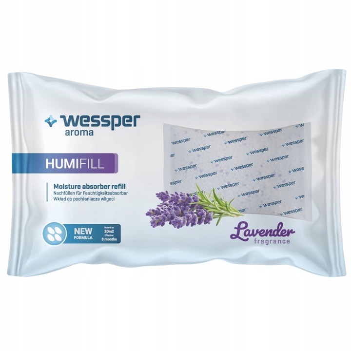 Set 2 tablete absorbante Ceresit Lavanda, 450 g, Alb