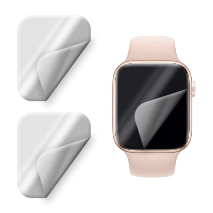 6x matt védőfólia készlet Apple Watch Series 5 40 mm-es, regenerálható szilikon hidrogél, rugalmas hidrokristály, könnyű telepítés, optimális teljes védelem