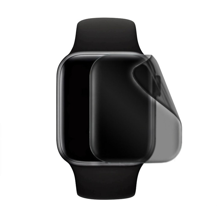 3 x adatvédelmi fólia készlet a Realme Watch 2-hez, regenerálható szilikon hidrogél, rugalmas hidrokristály, könnyű telepítés, optimális teljes védelem