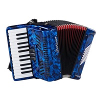 Acordeon Startone Piano 48 Basi Blue MKII