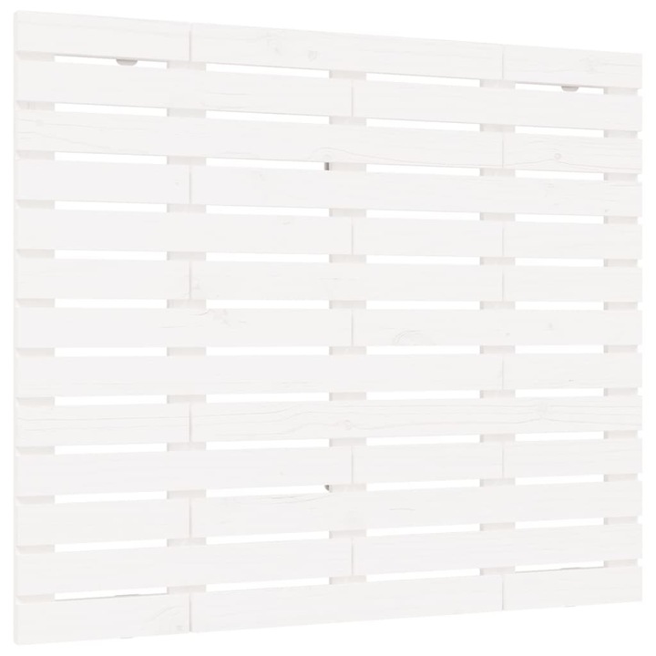 vidaXL fehér tömör fenyőfa fali fejtámla 141 x 3 x 91,5 cm 10 kg 824709