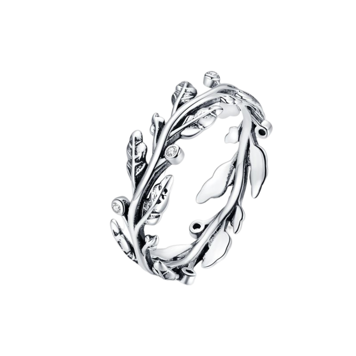 Inel argint cu ramurica, BeSpecial, IZT0045_173, Diametru 17.3 mm 7 US