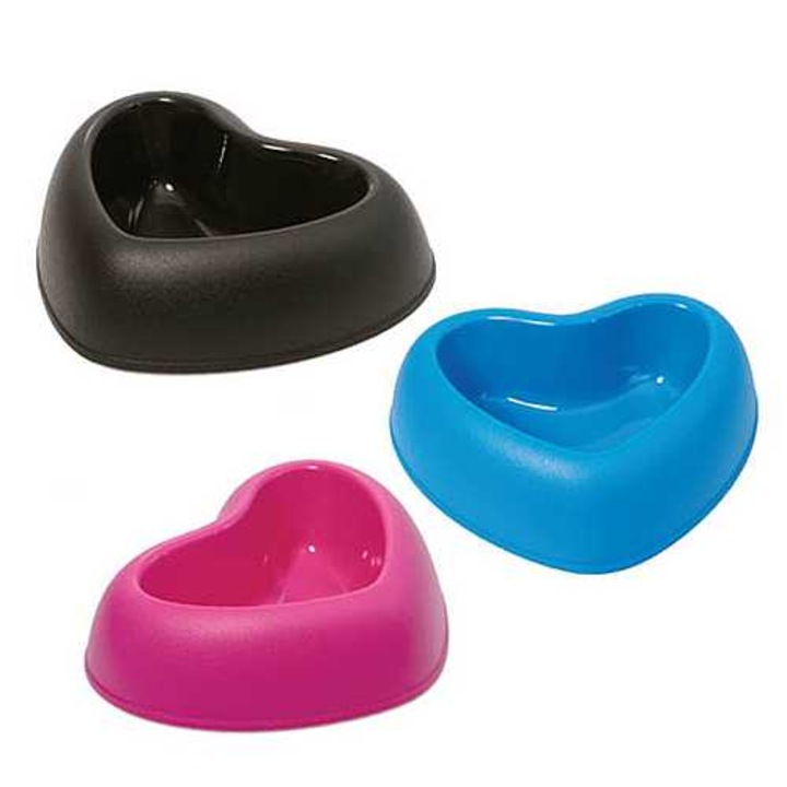 Cobbys Pet Amore 0,40l Medium 21,5x18x6cm műanyag tál