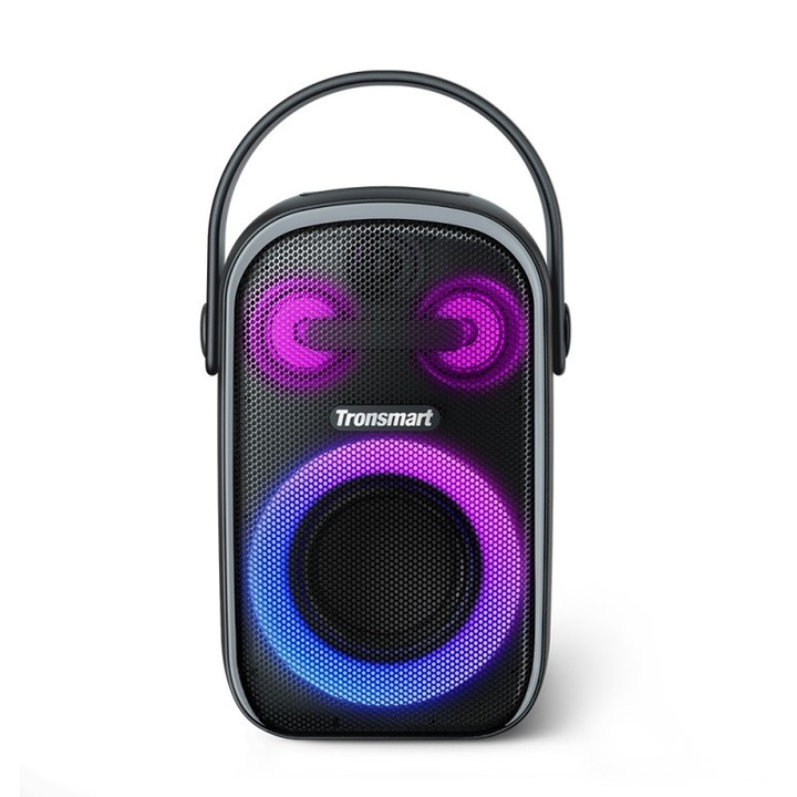 Преносим високоговорител Tronsmart, Halo100 Bluetooth Speaker, 60 W, IPX6 Водоустойчив, Автономност 18 часа, Черен