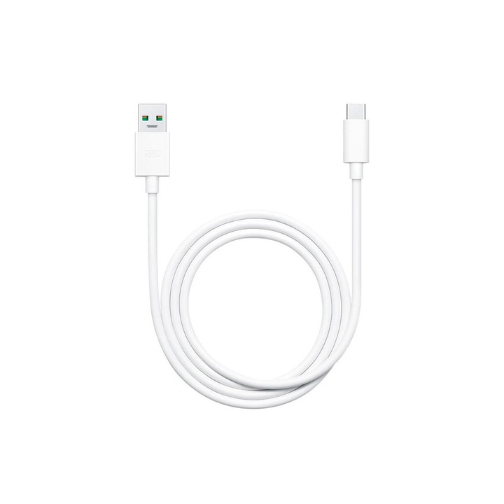 Кабел за данни и зареждане USB / USB TYPE-C Oppo 1м бял