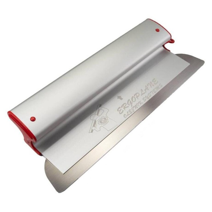 Gletiera profesionala, Ergoplane, aluminiu, lama inox, 125 cm x 0.3 mm