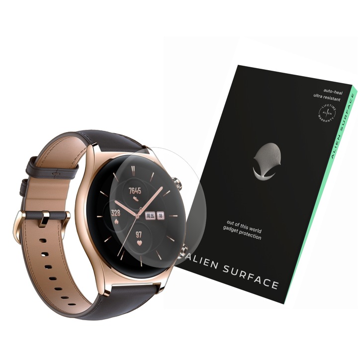 Alien Surface fólia, Honor Watch GS 3, képernyővédő 1+2 Grid