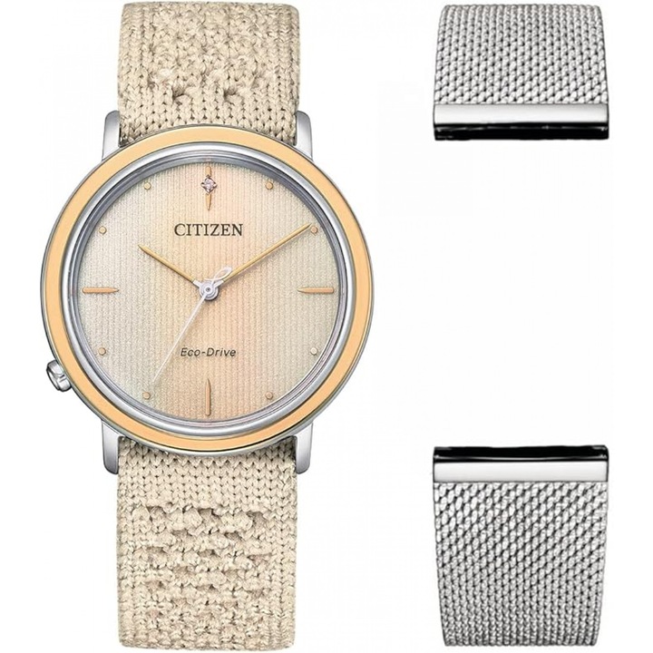 Дамски часовник Citizen Set Elegance Ambiluna EM1006-40A Eco-Drive