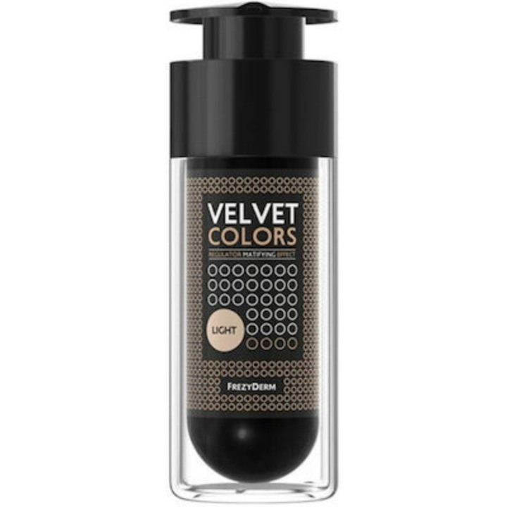 Fond de ten Frezyderm Velvet Colors, Light, 30 ml