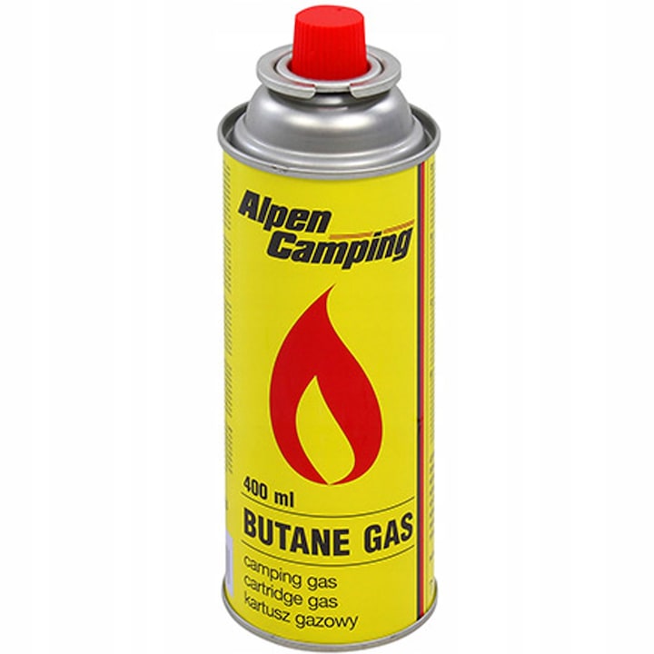 Butelie gaz, Alpen Camping, 400 ml, 227 g