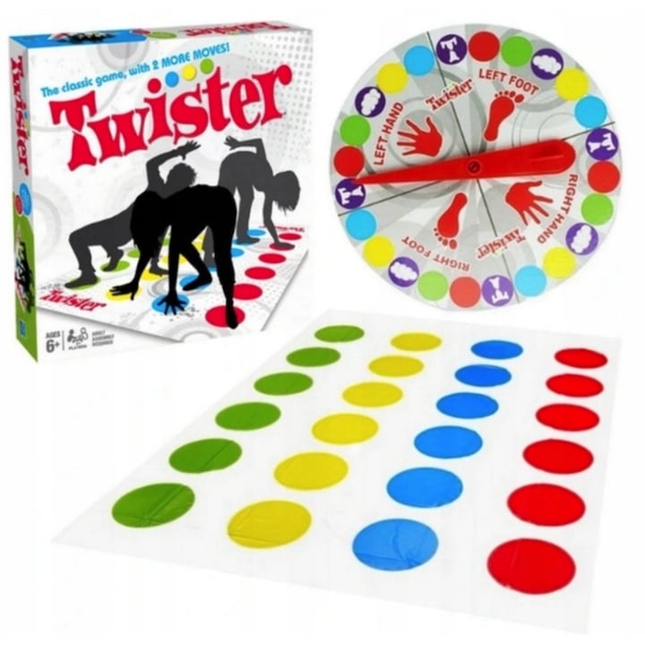 Joc Twister, +6ani, Multicolor