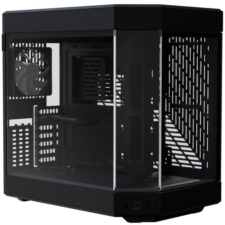 Carcasa Jonsbo N4 NAS, m-ATX, Negru