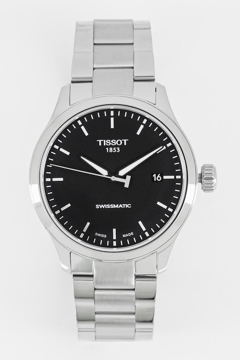 Tissot, Автоматичен часовник от неръждаема стомана, Сребрист