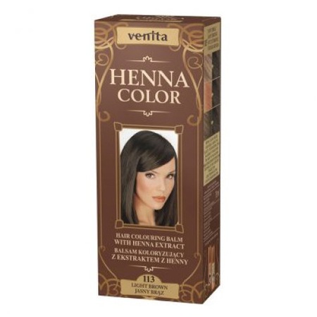 Colorant Capillaire Au Henné Venita - Nuance 017 Aubergine - Tube Neuf