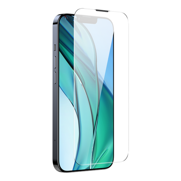 Комплект 2 броя закален стъклен протектор за iPhone 14 Plus/13 Pro Max, Baseus, Transparent