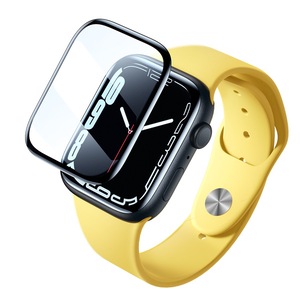 Folie protectie Smartwatch compatibila Apple 4/5/6/SE, Baseus, Sticla/Aluminiu, 40 mm, Transparent