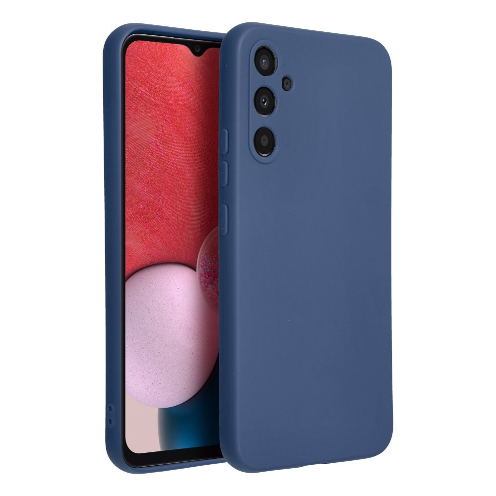 Husa Daden® Soft Silicone pentru Samsung A34 5G, Albastru, Ultra Slim, Interior din microfibra