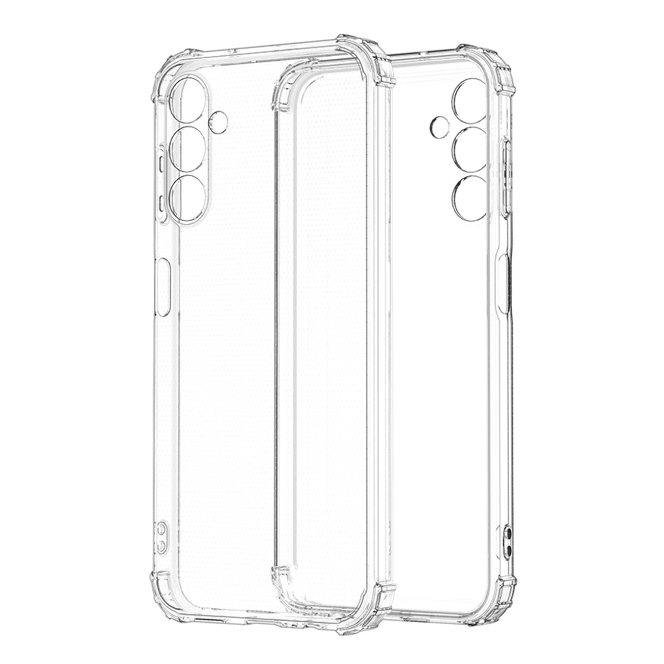 Husa pentru Samsung A35 5G DaDen® Antishock, Ultra Protection, Protectie colturi, Anti soc, Rezistenta la impact, Transparenta