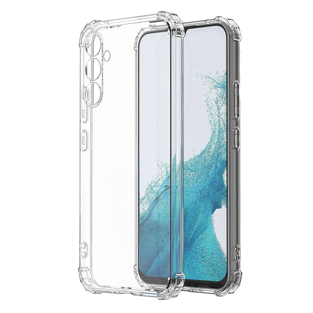Husa pentru Samsung A35 5G DaDen® Antishock, Ultra Protection, Protectie colturi, Anti soc, Rezistenta la impact, Transparenta