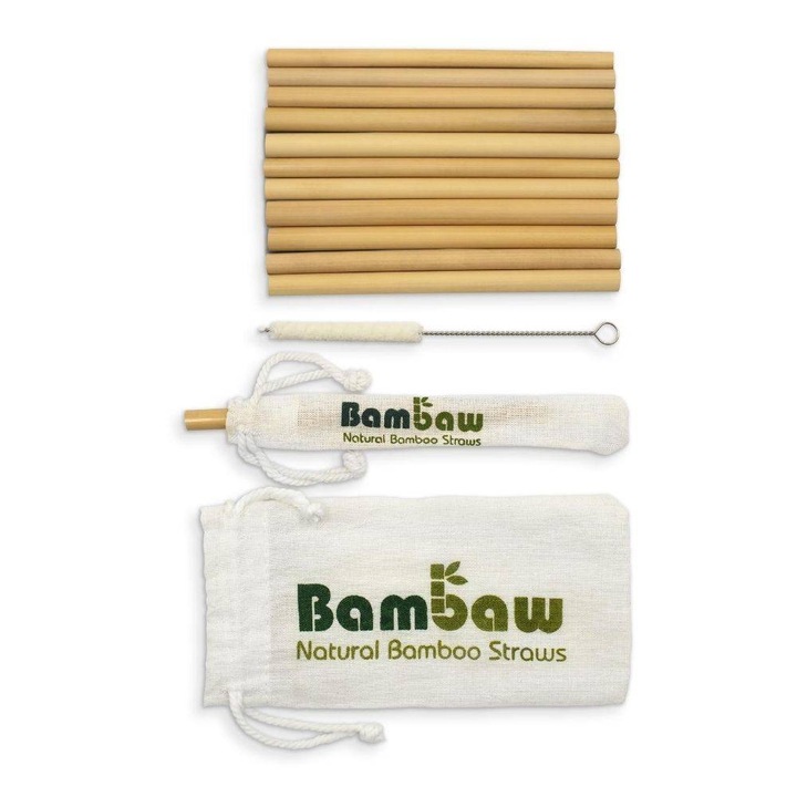Set 12 paie, Bambaw, Bambus, 14 cm, Maro