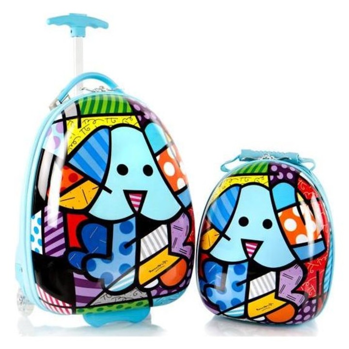 Heys britto blue dog – set rucsacuri si valize