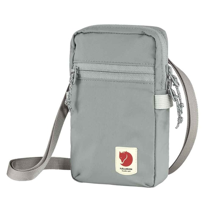 Fjallraven High Coast Pocket unisex táska, szürke, újrahasznosított nylon, kompakt méret