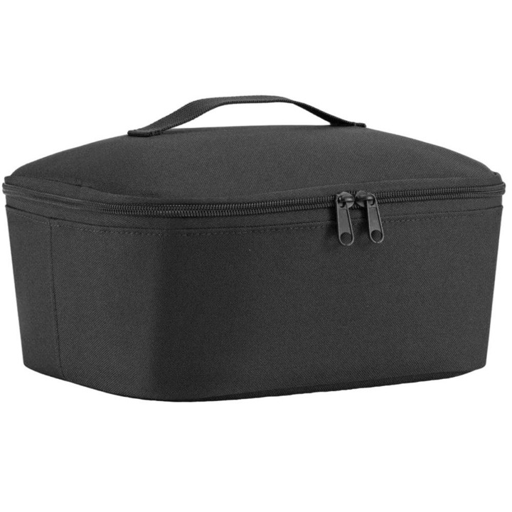 Geanta termo-izolanta 'Coolerbag M Pocket', Reisenthel, Poliester, Impermeabil, 4.5 L, 28 x 12 x 22.5 cm, Negru