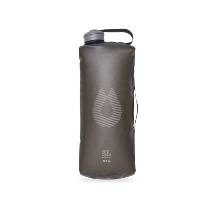 Sticla hidratare pliabila, HydraPak Seeker™, 2L, Gri