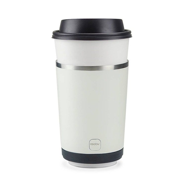 Husa termica pentru cani, Asobu, Alb