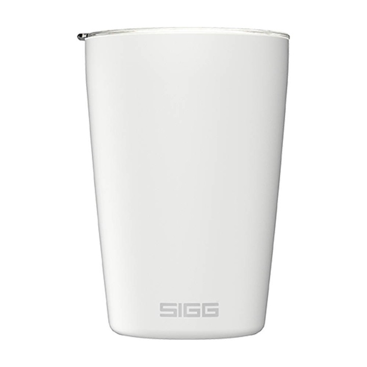 Термо чаша за кафе Sigg, Керамика, Бял