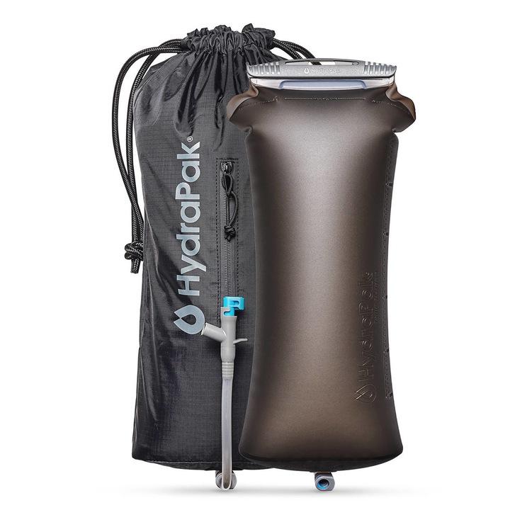 Sticla pliabila, HydraPak, 6L, Negru