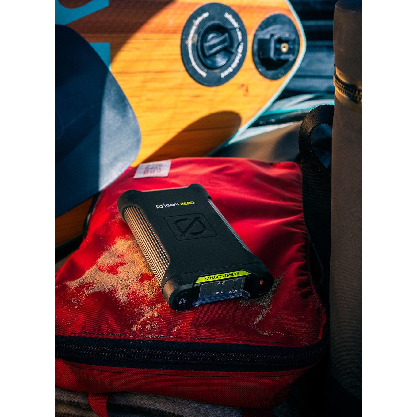 Power bank, Goal Zero Venture 75, Usb A/Usb C, Negru