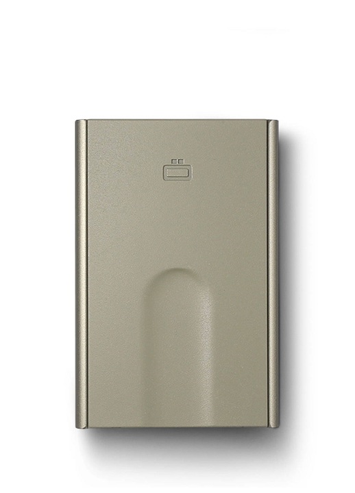 Port-card, Ogon Designs, Aluminiu, Verde, 8,7x5,6 cm