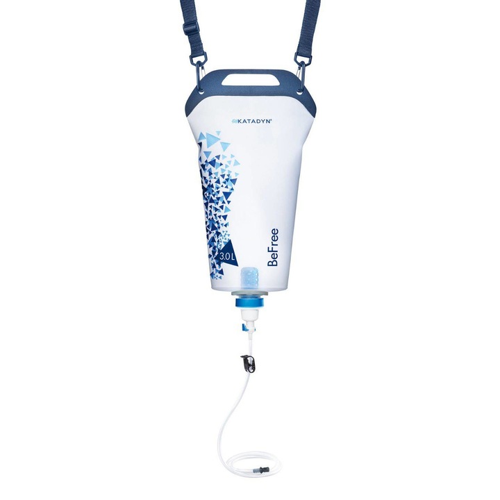 Vízszűrő rendszer, Katadyn, BeFree, 3 l, Fehér/Kék