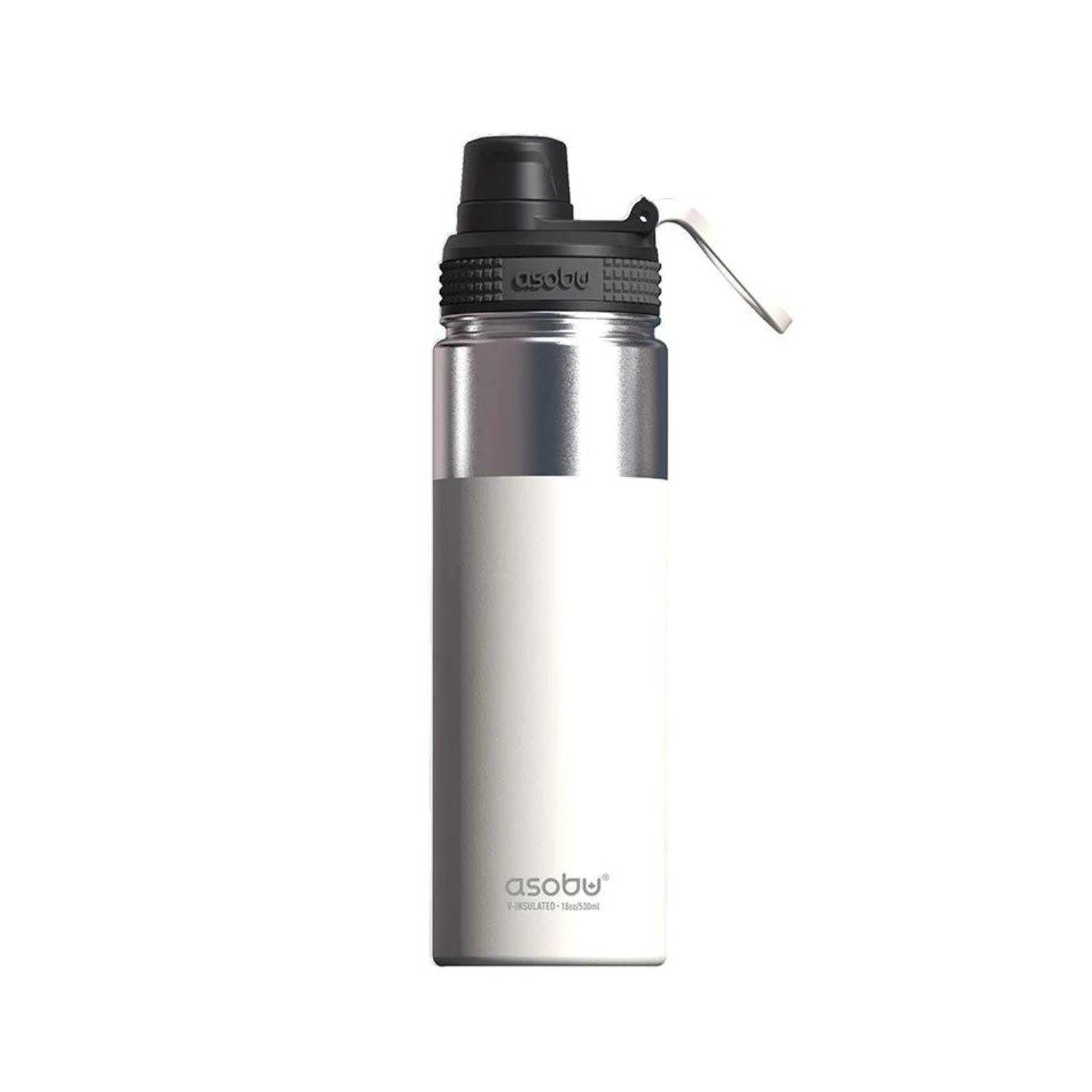 Термо бутилка / термос 530 мл Alpine Flask Asobu - бяла - eMAG.bg