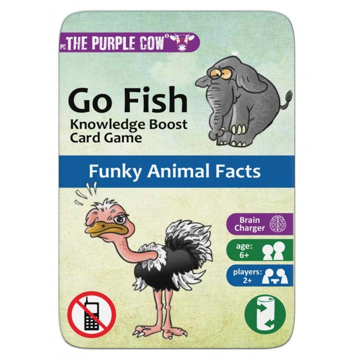 Игра с карти за пътуване, The Purple Cow, Многоцветна, 6+