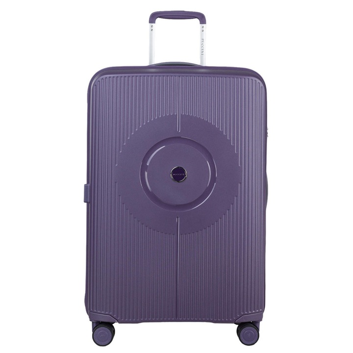 Valiza medie, Puccini, Polipropilena, 70x46x26CM, 67L, Mov