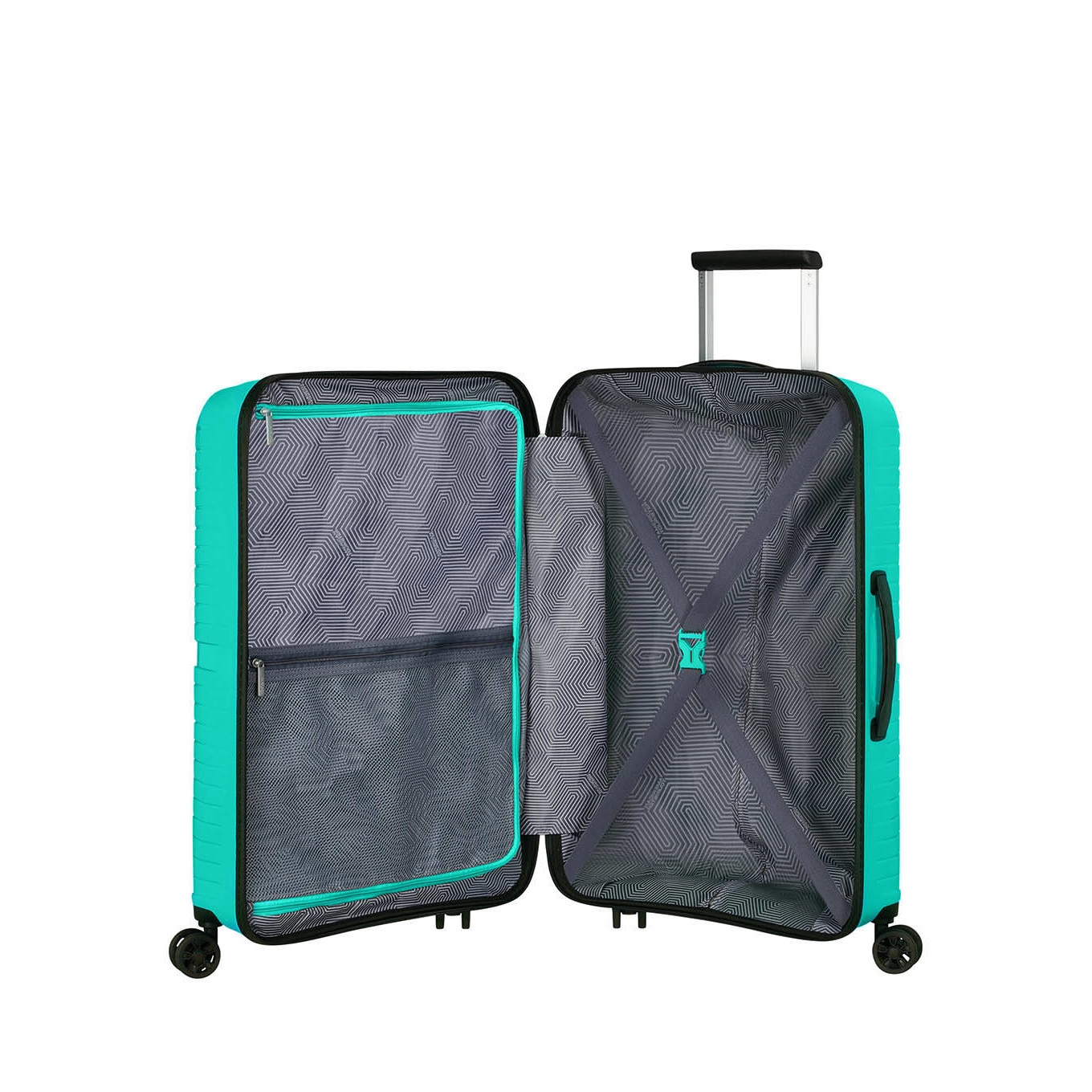 Troler de cabina, American Tourister, 67l, Turcoaz - eMAG.ro