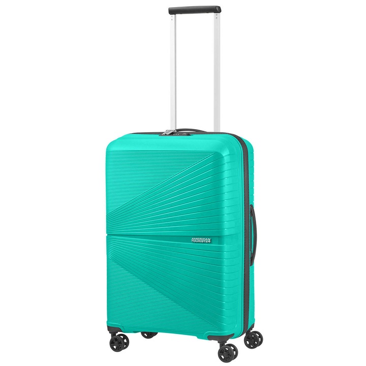 Куфар с колелца American Tourister, 67л, Тюркоаз
