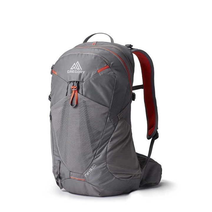 Rucsac de trekking dama Maya 20, Gregory, Nylon, 20 l, 49 x 28 x 23 cm, Gri