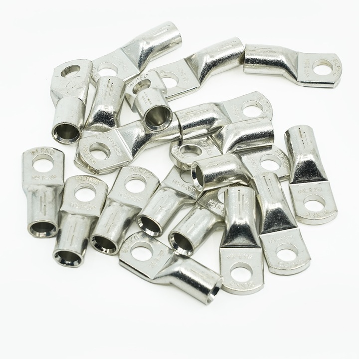 Set 20 Terminale electrice, Erko, M12, 70 mm², Argintiu