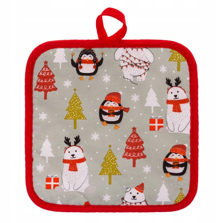 Suport pentru masa, Spod Igly, Bumbac, 18 x 18 cm, Multicolor