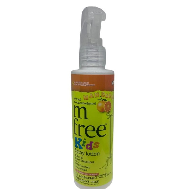 Spray indepartare tantari M-Free Mandarin, 125ml