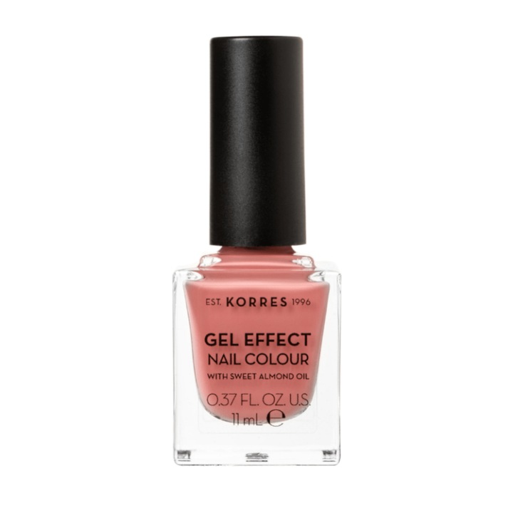 Lac de unghii Korres Gel Effect, 36 Misty Rose, 11ml