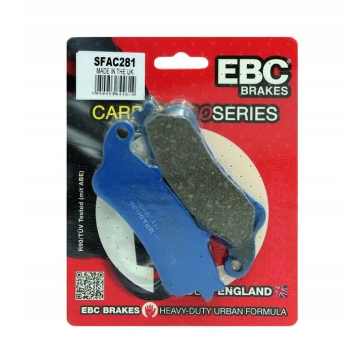 Placute frana fata, EBC